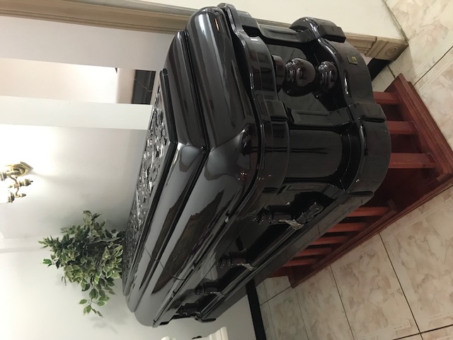The Marshall (Cut work Top) casket package